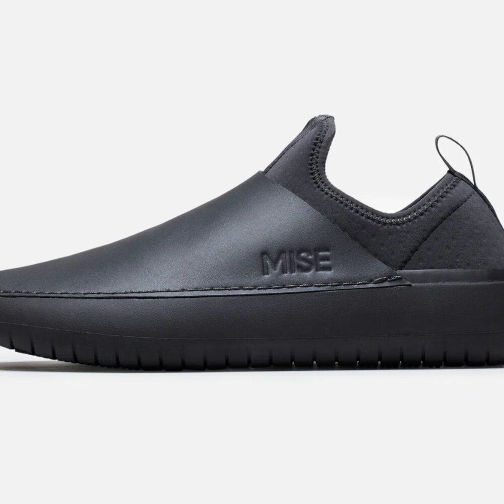 Black Slip-On Women's Mule Clog